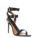 Zone2 by X2B, Asymmetrical Strappy Stilettoed Sandals - Double Buckle Dress Shoes (Women)