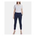 DKNY Womens Navy Straight leg Wear To Work Pants Size 4