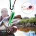 Kritne Retractable Fishing Reel,Retractable Reel Key Chain,3Pcs Fly Fishing Tool Nylon Cord Stopper Retractable Ring Reel Holder Key Chain