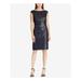 Lauren by Ralph Lauren Women's Metallic Sheath Dress