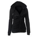 New Women Hoodies Sweatshirt Autumn Winter Long Sleeve Zipper Hooded Coat Outerwear Warm Tracksuit Streetwear