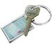NEONBLOND Keychain Ain't No Mom Like My Mom Mother's Day Teal with Pink Heart