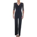 Lauren Ralph Lauren Womens Petites Tottie Lace V-Neck Jumpsuit