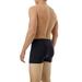 Underworks Men's Padded Rear Boxer Brief for Butt Lift 3-PACK