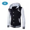 Meterk Men Hoodies Tracksuit Sweatshirt Men's Coat Long Sleeves Pullover Hoodies Sportswear Baseball Uniform Jacket