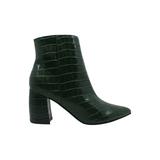 Marc Fisher Womens retirer2 Lizard Pointed Toe Ankle Fashion Boots