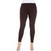 24seven Comfort Apparel Plus Size Comfortable Ankle Length Leggings