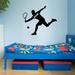 Harriet Bee Tennis Player Wall Decal Vinyl | 18 H x 21 W in | Wayfair A64F5D151DF549F6BD23FE64C94046D8