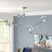 Wade Logan® Maclean 5 - Light Sputnik fModern Linear Chandelier Metal in Gray | Wayfair 184F3ACA84364265A22877866654855B