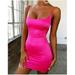 satin lace up Neon Dress Sexy Velvet Slash Neck Love Print Side Split Mini Dress Summer Women Slim Dresses Female Party