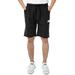 Mens Flat Front Shorts Active Shorts Athletics Gym Shorts Workout Running Shorts with Pockets Perfect Swimsuit or Athletic Shorts-Adults, Boys