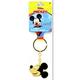 HER Accessories - Disney Junior Mickey Mouse Clubhouse Metal Keychain - MICKEY MOUSE HEAD (Gold Ring