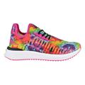 Puma Avid Evoknit Haze Tie Dye Men's Shoes Bright Purple-Yellow-Green 367846-01