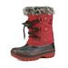 Dream Pairs Boys & Girls Toddler/ Kids Faux Fur-Lined Ankle Winter Snow Boots Forester Black/Red Size 9