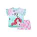 Disney The Little Mermaid Exclusive Short Sleeve & Matching Short Pajama Set, Sizes 4-12