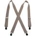 Size one size Men's Terry Casual Elastic Clip-End 1 1/2 Inch Suspenders