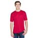 Men's Cool & Dry Basic Performance T-Shirt - RED - 2XL