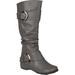 Women's Journee Collection Paris Extra Wide Calf Slouch Boot