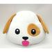 WEP Dog Puppy Emoji Pillow Emoticon Cushion Plush Soft Toy Doll Smiley