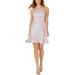 NW Nightway Womens Ruched Glitter Cocktail Dress