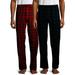 Hanes Men's and Big Men's 2-Pack Flannel Pajama Pants
