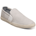 Stacy Adams Nino Plain Toe Slip On Espadrille Shoes Chalk 25454-124