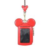 Meterk Cartoon Cute Card Holder Protector Credit Card Case Leather Mini Slim Pocket Wallet Coin Change Purse with Key Ring & Lanyard