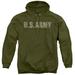 Army Camo Adult Pullover Hoodie Sweatshirt Military Green