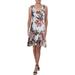 Karen Kane Womens Ruffled Hi-Low Party Dress