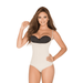 Premium Colombian Shapewear Women's Shapewear Instant Slimmer Firm Control Open-Bust Thong Body Shaper Faja