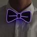 Musuos Mens LED Bow Tie Flashing Light Up El Wire Bow Tie Necktie Party Lights Bowtie Wedding