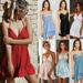 Summer Women Sexy Dresses Casual Evening Cocktail Party Short Beach Dress Skirt Summer Sundress