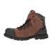 AVENGER 6" Leather Carbon Nanofiber Comp Toe Waterproof Puncture Resistant EH Slip Resistant Boot, Color: Brown, Size: 11.5, Width: 6E (A7546-6E-11.5)