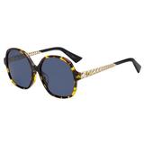 DIOR DIOR-AMA-8F-0086-A9-58 Sunglasses Size 58mm 145mm 17mm Havana Brand New
