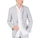 Tasso Elba Menâ€™s 2-Button Blazer Jacket, Gray, S