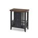 Red Barrel Studio® Solid Wood Magazine Storage Table Wood in Black/Brown | 23.75 H x 20 W x 14 D in | Wayfair A33EFB58518F4B2D8D0245E6018F85AC