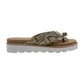 Donald J Pliner Womens Leaane Thong Sandals Leather Open Toe Beach