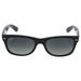 Ray Ban RB 2132 6183/71 New Wayfare - Black Blue Violet/Grey Gradient by Ray Ban for Men - 52-18-145 mm Sunglasses