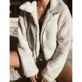 Fashion Women Winter Fleece Coat Cashmere Loose Thick Warm Cardigan Jacket Outerwear Overcoat