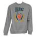 Miller Lite Men's Grey Crewneck Sweatshirt-Medium