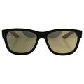 Prada SPS 03Q DG0-1C0 - Black Rubber/Light Brown Gold by Prada for Men - 57-17-145 mm Sunglasses