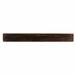 Dogberry Collections Modern Farmhouse Fireplace Shelf Mantel, Wood in Brown | 5.5 H x 36 W x 9 D in | Wayfair m-farm-4805-dkch-none