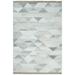 Gray 96 x 60 x 0.3 in Area Rug - Corrigan Studio® Salesville Geometric Handmade Kilim Ivory/Area Rug Viscose/Wool | 96 H x 60 W x 0.3 D in | Wayfair