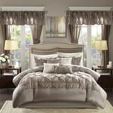 Darby Home Co Celini 24 Piece Room in a Bag Polyester/Polyfill/Microfiber in Brown | Cal. King Comforter + 23 Additional Pieces | Wayfair