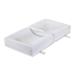 Harriet Bee Johnathan Combo Pack Changing Pad Metal in White | 16 H x 32 W in | Wayfair HBEE7977 42963629