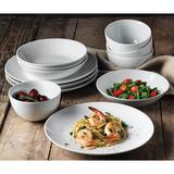 Latitude Run® Denmark 12 Piece Dinnerware Set, Service for 4 Porcelain/Ceramic in White | Wayfair 649C01A8E1504F3FAC43B60C3073FE33