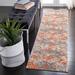 Orange 26 x 0.3 in Indoor Area Rug - Wrought Studio™ Poche Abstract Area Rug | 26 W x 0.3 D in | Wayfair E95093832E45478FA407B443E702D6BF