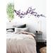 Ophelia & Co. Cherry Blossom Branch Wall Decal Vinyl in Indigo/Brown | 24 H x 60 W in | Wayfair 82E1B8EEF99A427CAF6D7C696C987355