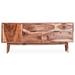 Loon Peak® Cordeline 78.75" Wide 4 Drawer Suar Wood Sideboard Wood in Brown | 30 H x 78.75 W x 17.7 D in | Wayfair EBF0085649444B6BA4AD9A2C8358F22E