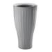 Crescent Garden Cup 16" Tall Planter (Alpine White) Resin/Plastic in Gray | 34.65 H x 18.7 W x 18.7 D in | Wayfair A644798